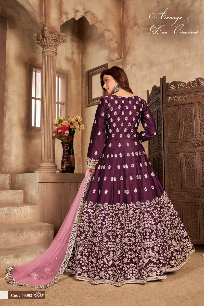  Vol 133 Art Silk by Aanaya Designer Salwar Kameez Collection